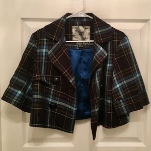 Kensie plaid jacket